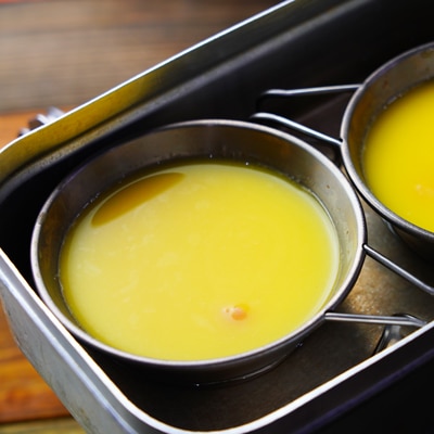 シェラカップで作る！出汁香る茶碗蒸し