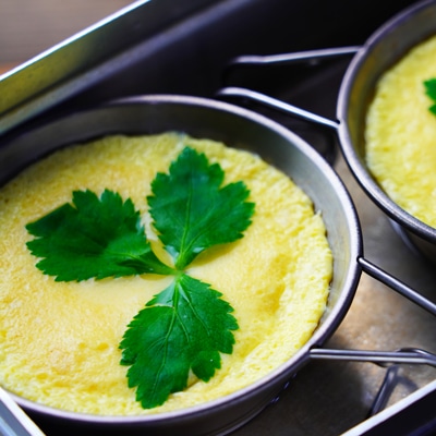 シェラカップで作る！出汁香る茶碗蒸し