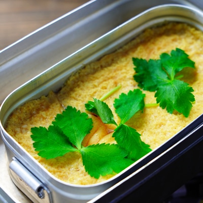 メスティンで作る！ふんわり茶碗蒸し