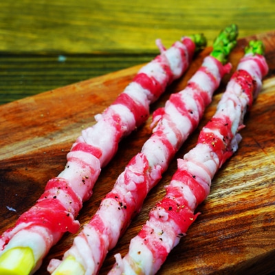 アスパラガスの豚肉巻き