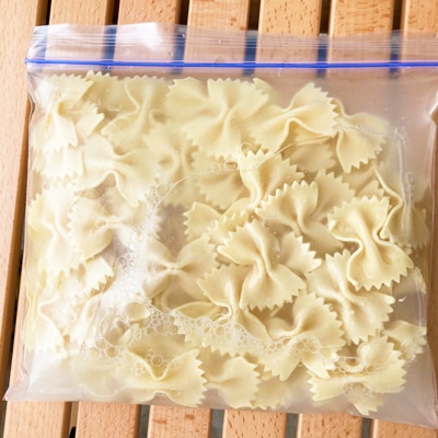 包丁いらずなグラタン風スパゲッティ