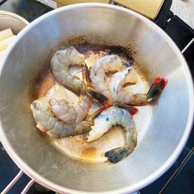 エビチリなトッポギ！