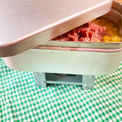 贅沢に!たっぷりコーン&コーンビーフご飯