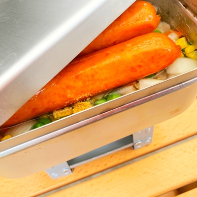 たっぷりウィンナーのバリうまピラフ