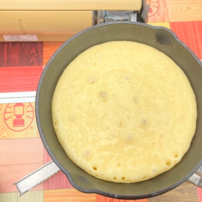 再現レシピ！アニメゆるキャン△の「ホットケーキで簡単！お誕生日ケーキ」