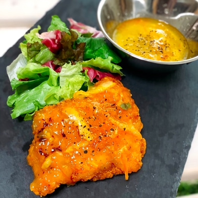 コンビニ商品だけで!ガツンと美味しいマーマレードチキン