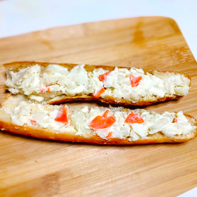 コンビニ商品だけで！簡単スタッフドバゲット