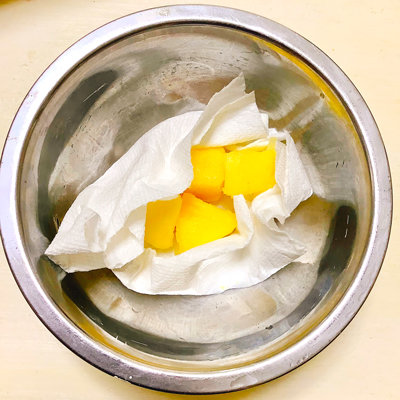 コンビニ商品だけで！お手軽フルーツピッツァ