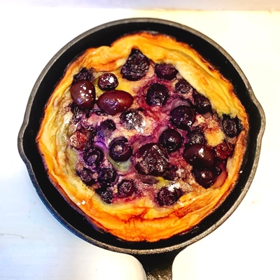 優しい味わいのフランス伝統菓子！さくらんぼのクラフティー