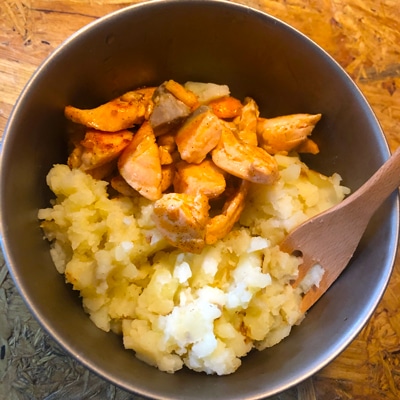 ビールとの相性抜群!薫製香るサーモンポテトサラダ