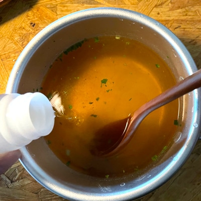 お酒のシメに!ネバネバ冷やしそうめん