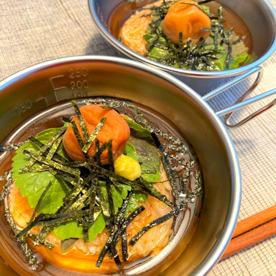 香ばしさがたまらない！焼きおに茶漬け