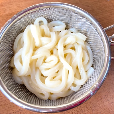 お酒のシメに!納豆おろしぶっかけうどん