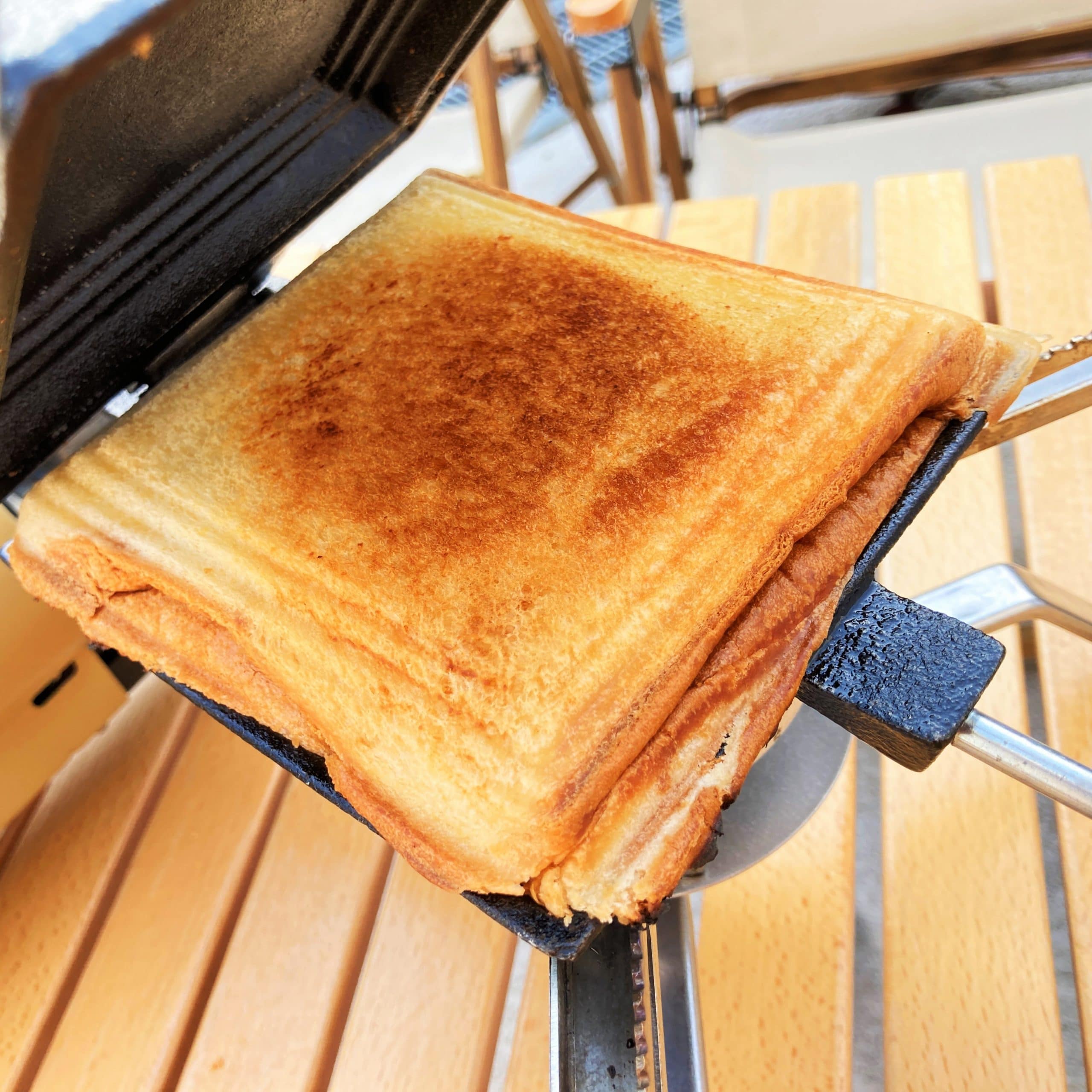 とろ~り!贅沢プリンホットサンド