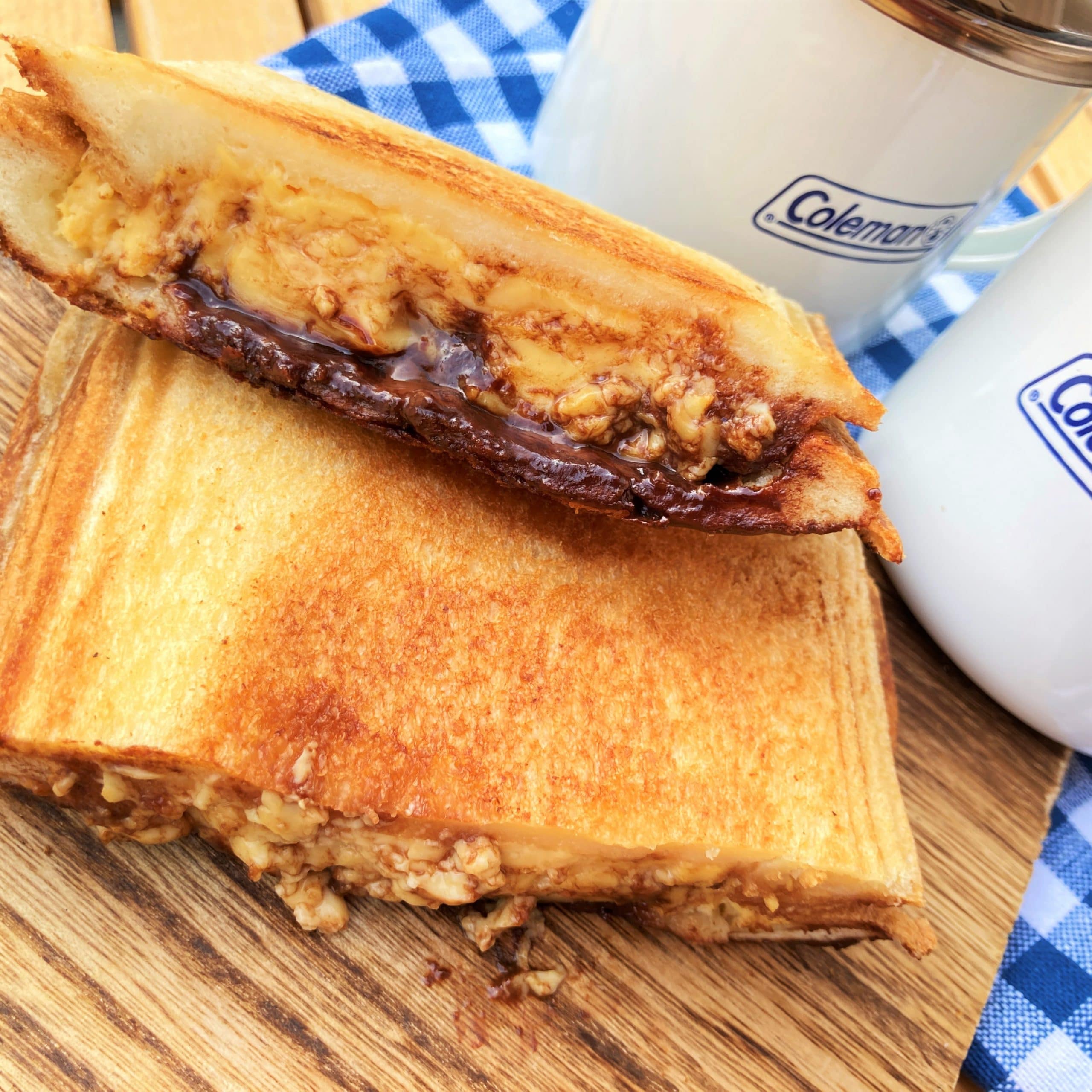 とろ~り!贅沢プリンホットサンド