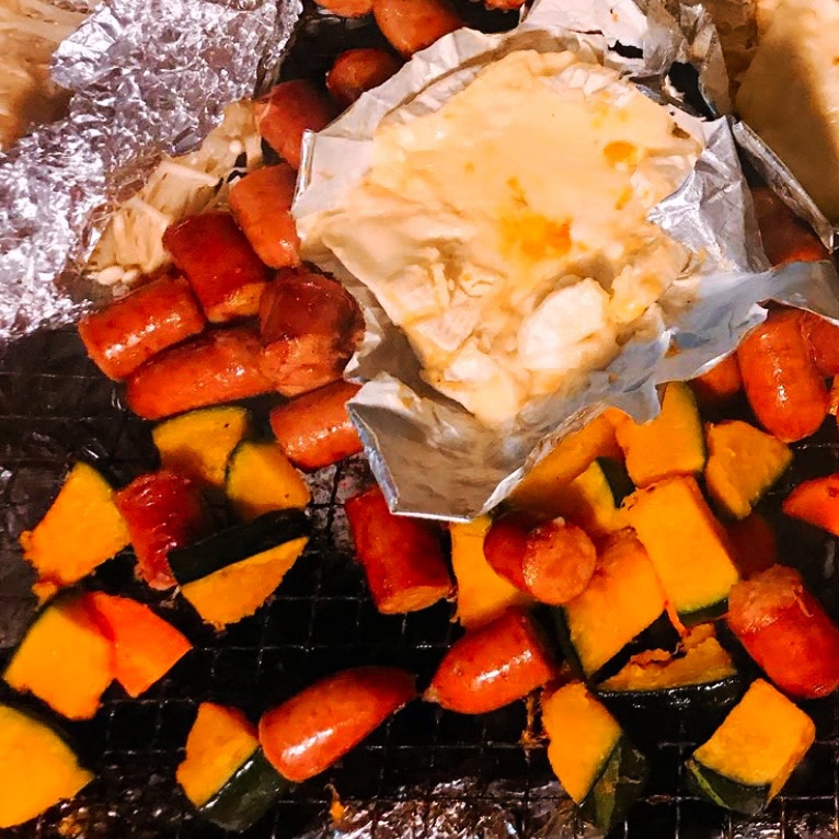 カマンベールチーズまるごと!お手軽チーズフォンデュ