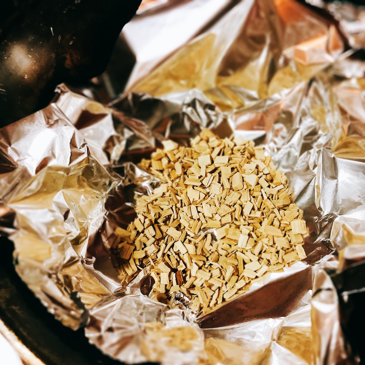 ベーコンとチーズの燻製